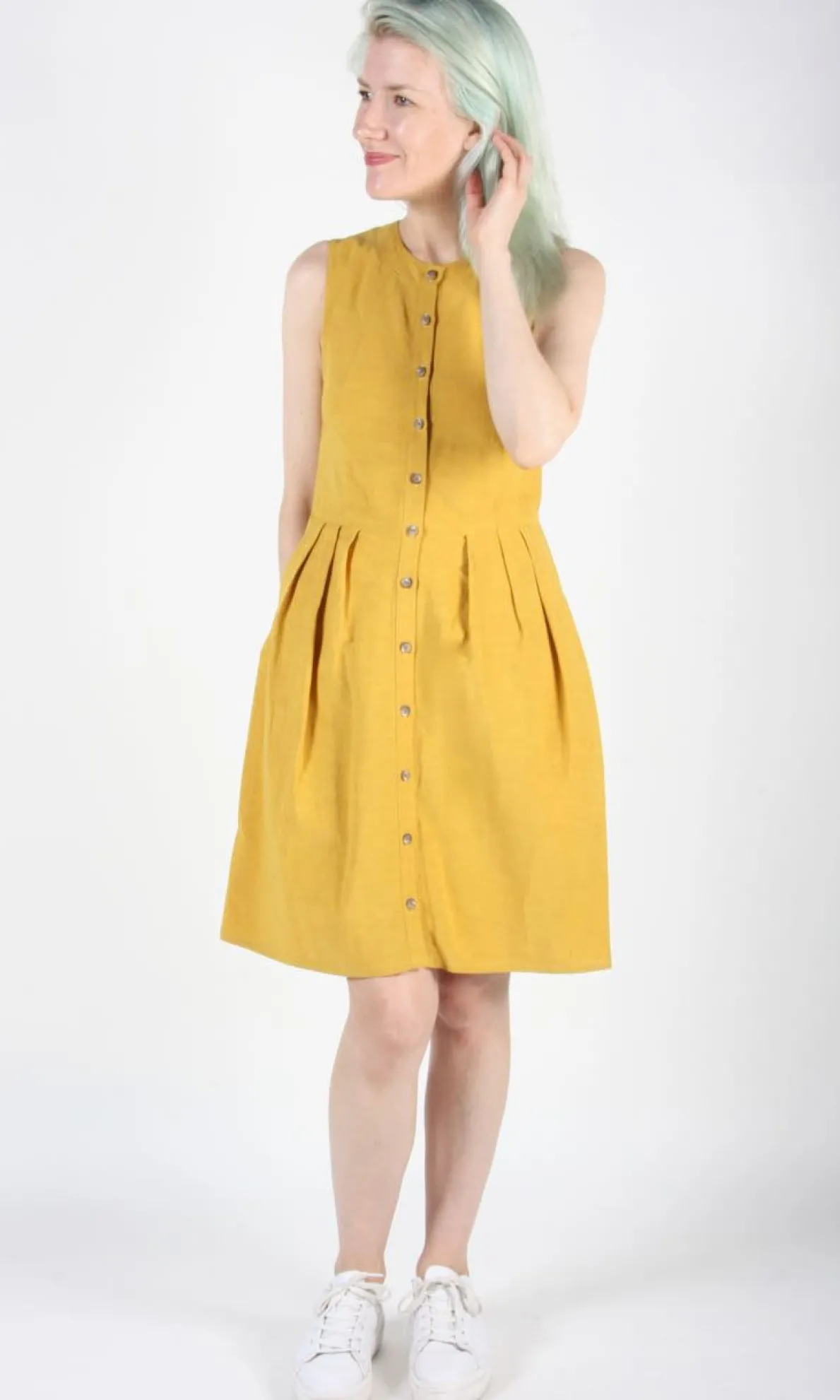 RN824 - 6 - Pingouin Dress - Ochre