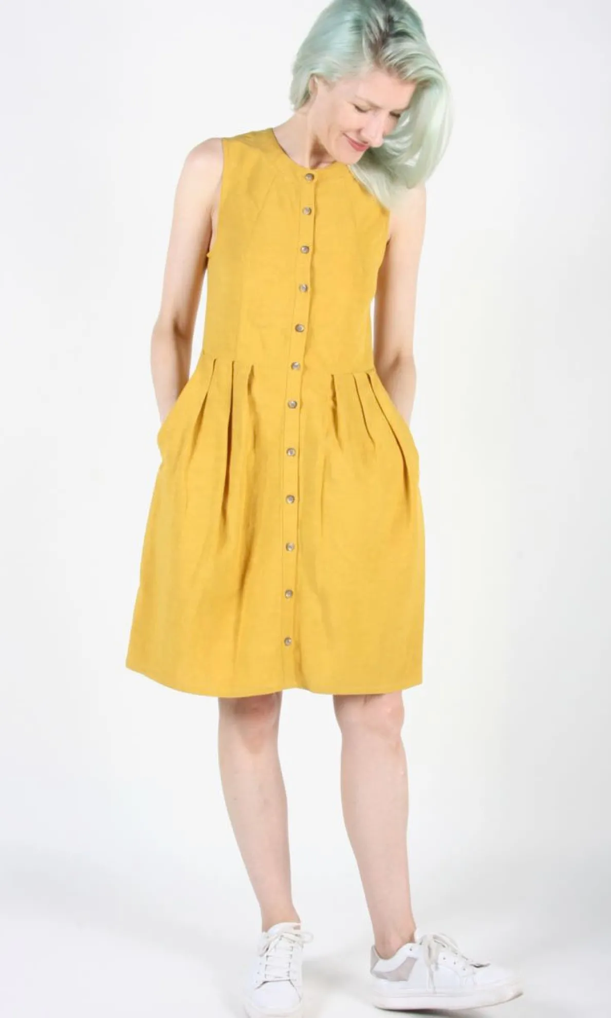 RN824 - 6 - Pingouin Dress - Ochre