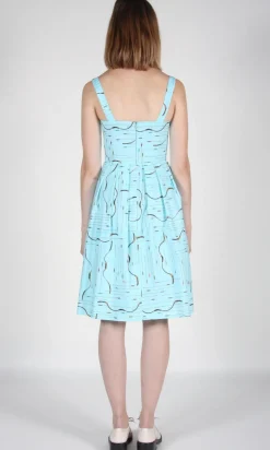 RN - 10 - Purpletuft Dress - Blue Archery