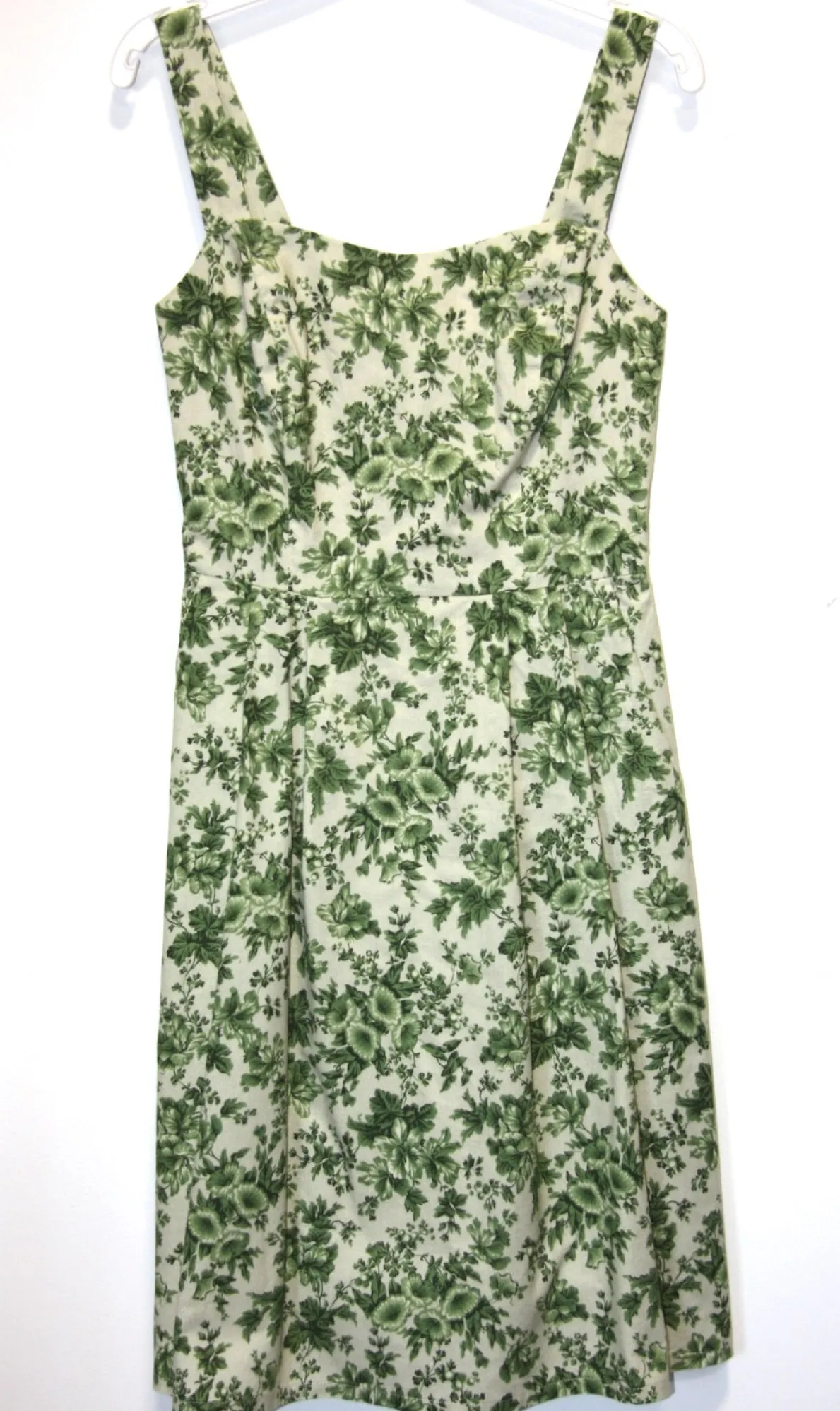 RN955 - 6 - Purpletuft Dress - Green Chintz