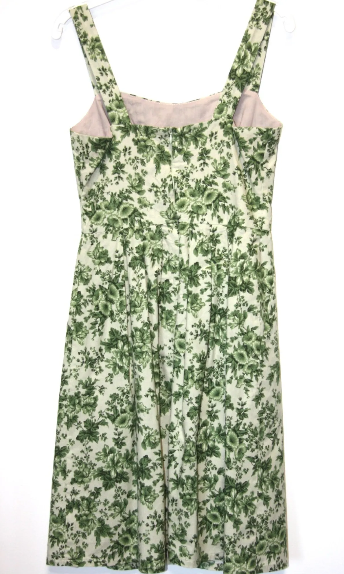 RN955 - 6 - Purpletuft Dress - Green Chintz
