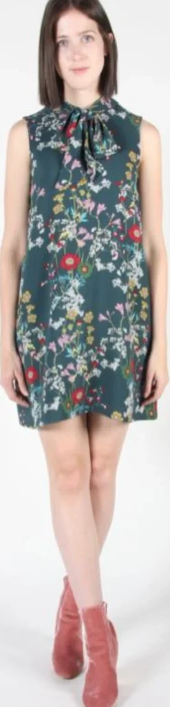 RN947 - 4 - Razorbill Dress - Limonium