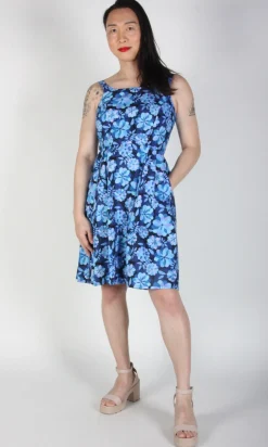 RN663 - 18 - Reedbird Dress - Larkspur