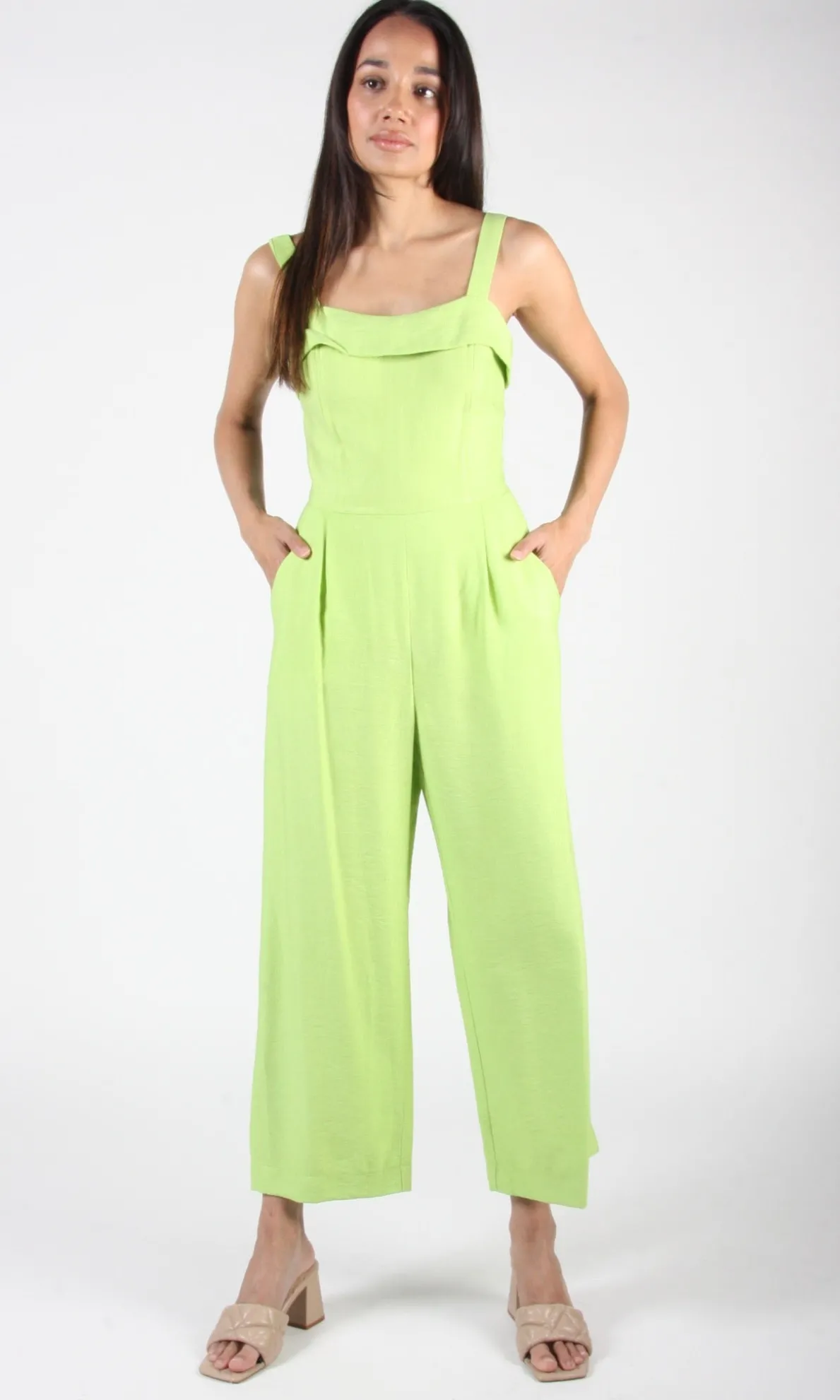 RN833 - 10 - Sandgrouse Jumpsuit - Pear