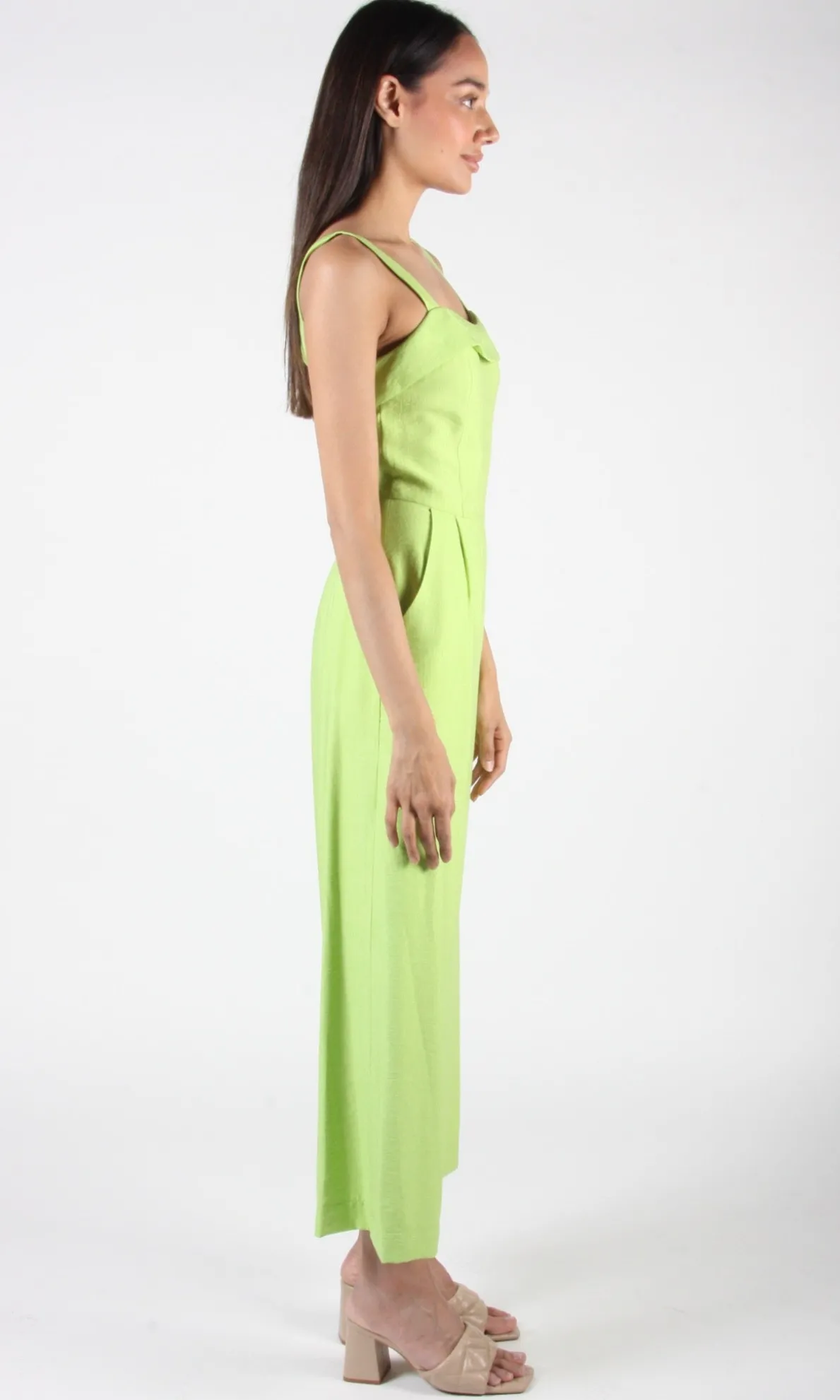 RN833 - 10 - Sandgrouse Jumpsuit - Pear