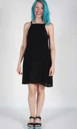 RN527 - 12 - Sicklebill Dress - Black