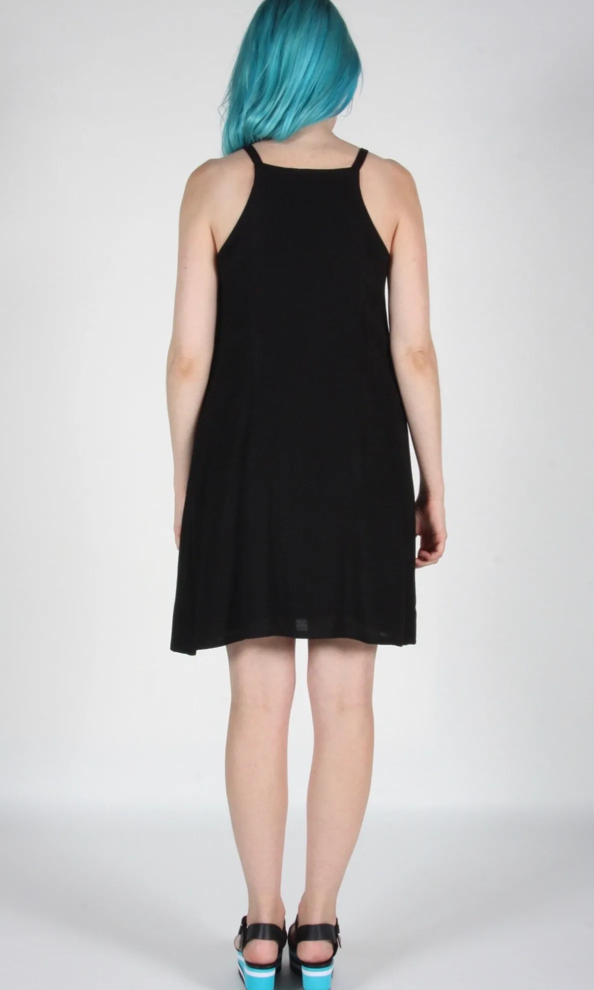RN676 - 4 - Sicklebill Dress - Black