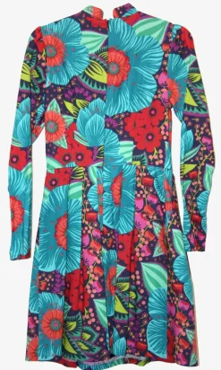 RN727 - 2 - Silk Tail Dress - Hothouse