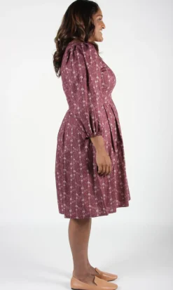 RN905 - 10 - Tyran Dress - Amaranth Grove