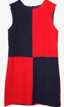 RN701 - 6 - Vanga Dress - Navy/Red