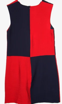 RN701 - 6 - Vanga Dress - Navy/Red