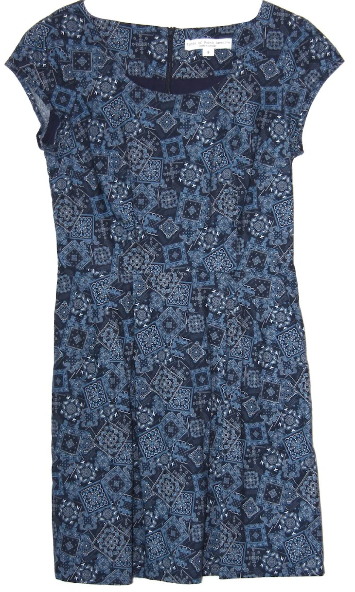 RN44 - 8 - Waterthrush Dress - Blue Bandana