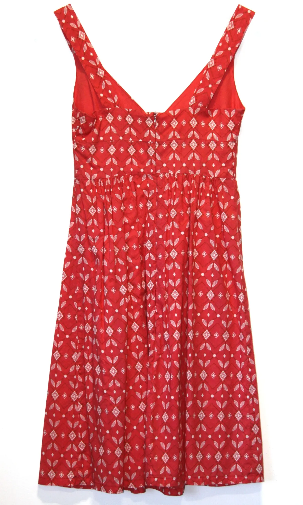 RN - 2 - Wheatear Dress - Coral Diamonds