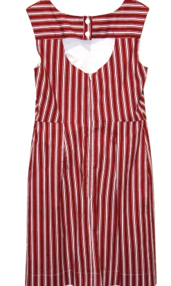 RN362 - 8 - Whydah Dress - Red Stripe