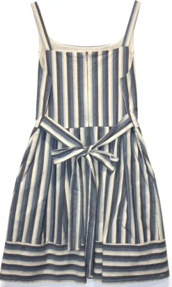 RN821- 10 - Seriema Dress - Blue Stripes