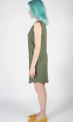 RN700 - Nightjar Dress - Yellow