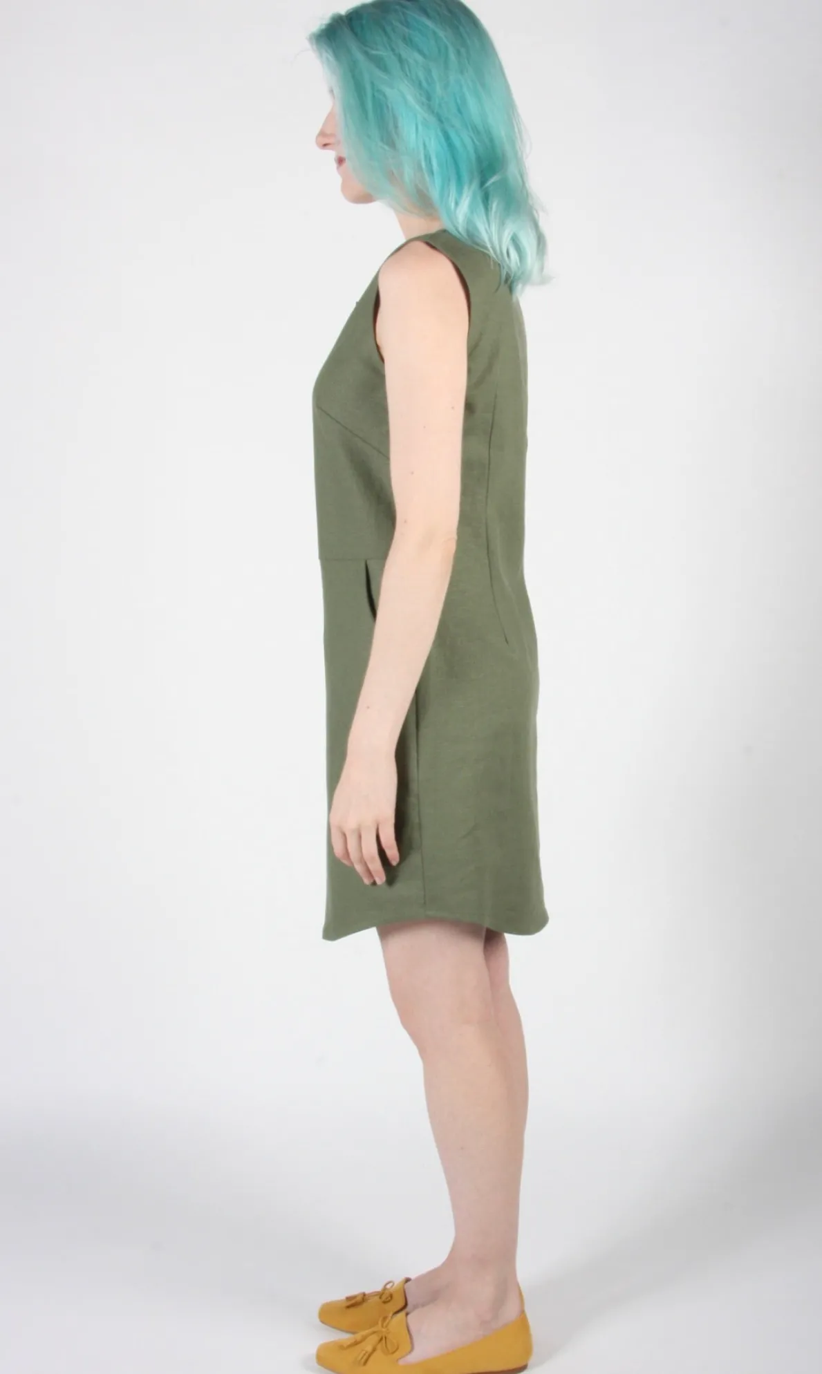 RN700 - Nightjar Dress - Yellow