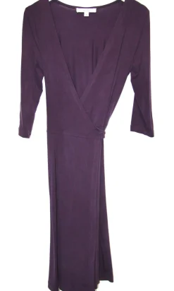 RN563 - S - Spoonbill Dress - Eggplant