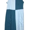 RN908 - S - Timber Doodle Dress - Sea/Sky