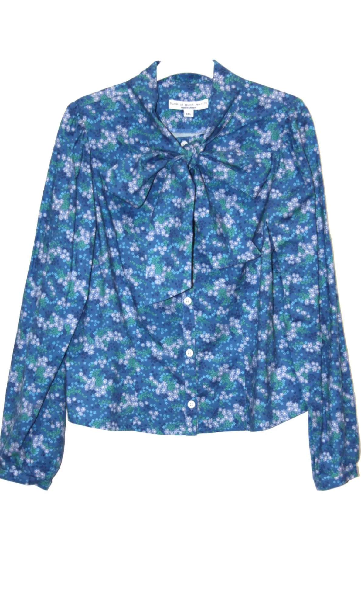 RN781 - XL - Bos'n Bird Top - Blue Veronica