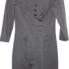 RN845 - XS - Warbler Dress - Charcoal