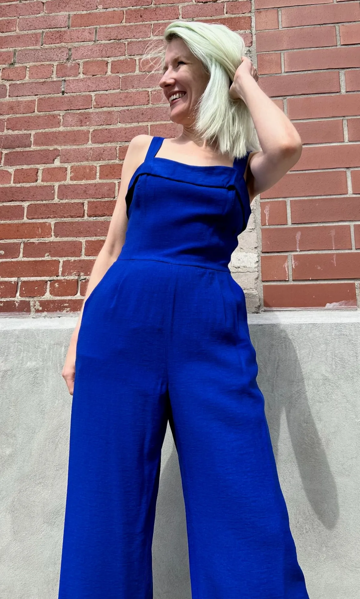 Sandgrouse Jumpsuit - Cobalt