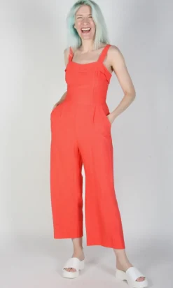 Sandgrouse Jumpsuit - Coral