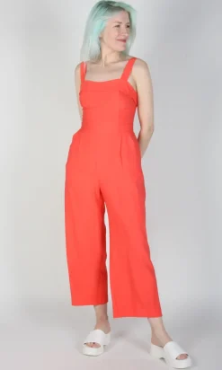 Sandgrouse Jumpsuit - Coral