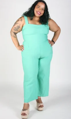 Sandgrouse Jumpsuit - Mint Julep