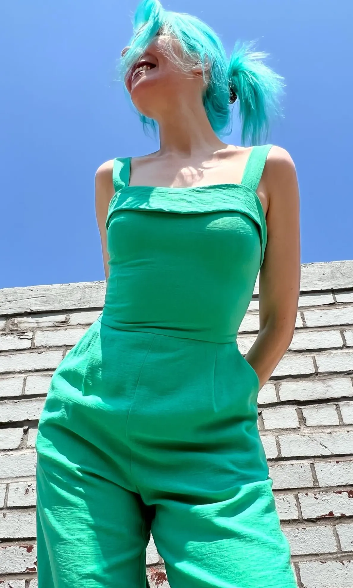 Sandgrouse Jumpsuit - Mint Julep