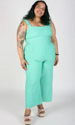 Sandgrouse Jumpsuit - Mint Julep