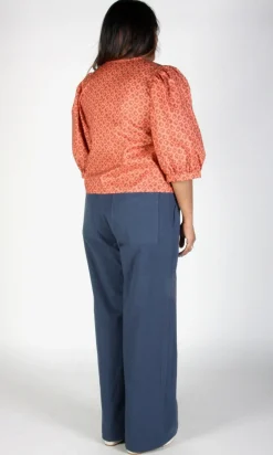 Serin Blouse - Berry Sheaf