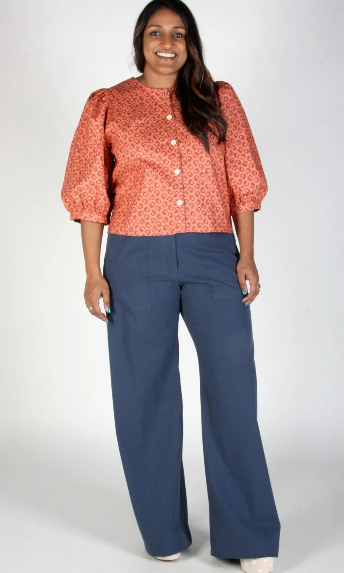 Serin Blouse - Berry Sheaf