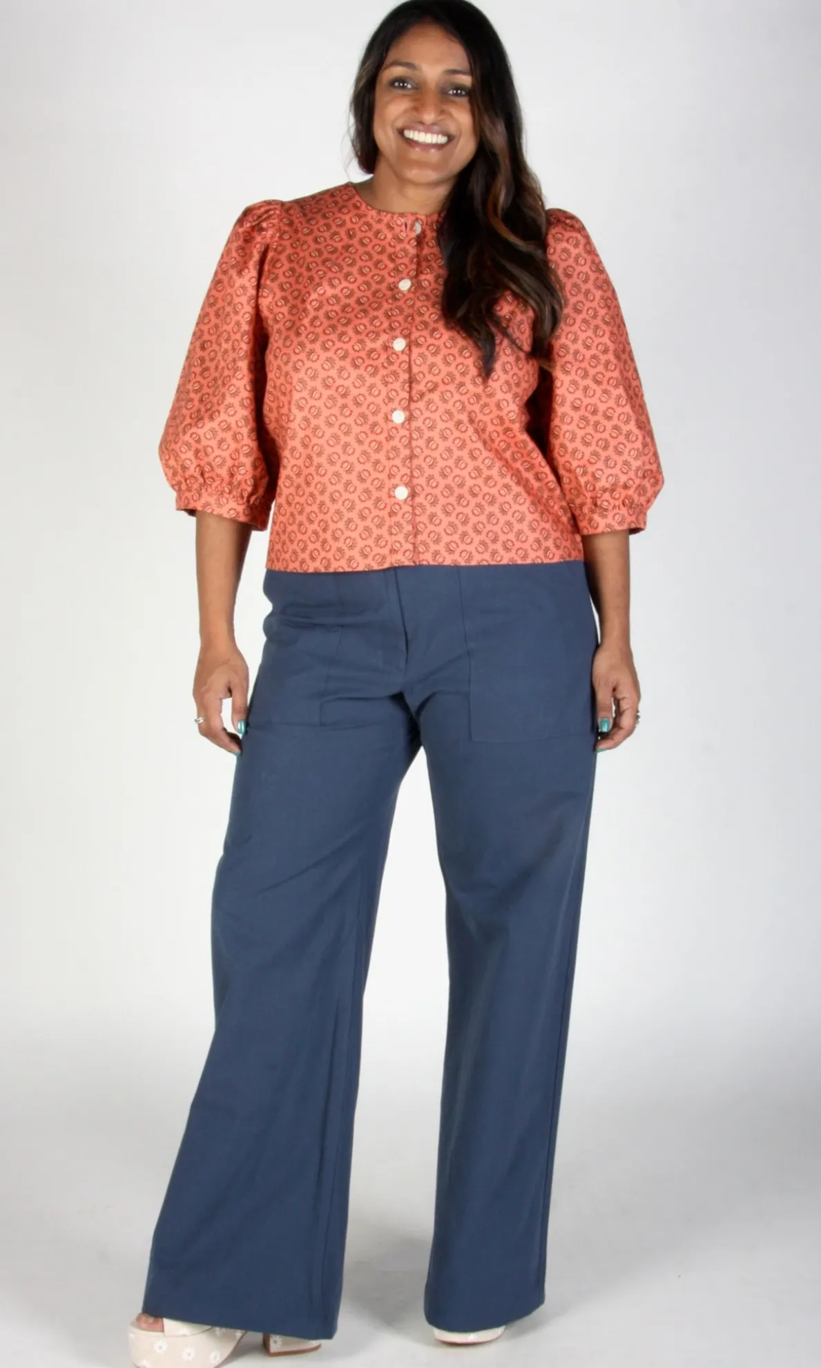 Serin Blouse - Berry Sheaf