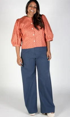 Serin Blouse - Berry Sheaf