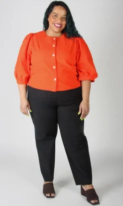 Serin Blouse - Blood Orange