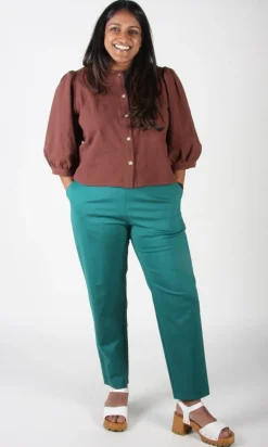 Serin Blouse - Cocoa