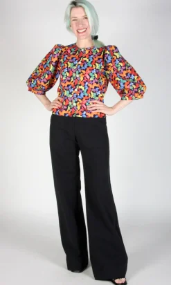 Serin Blouse - Lepidoptera