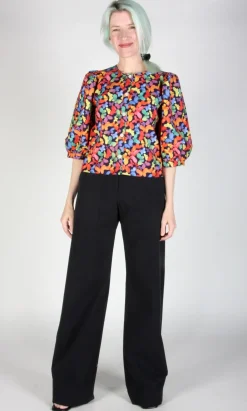 Serin Blouse - Lepidoptera