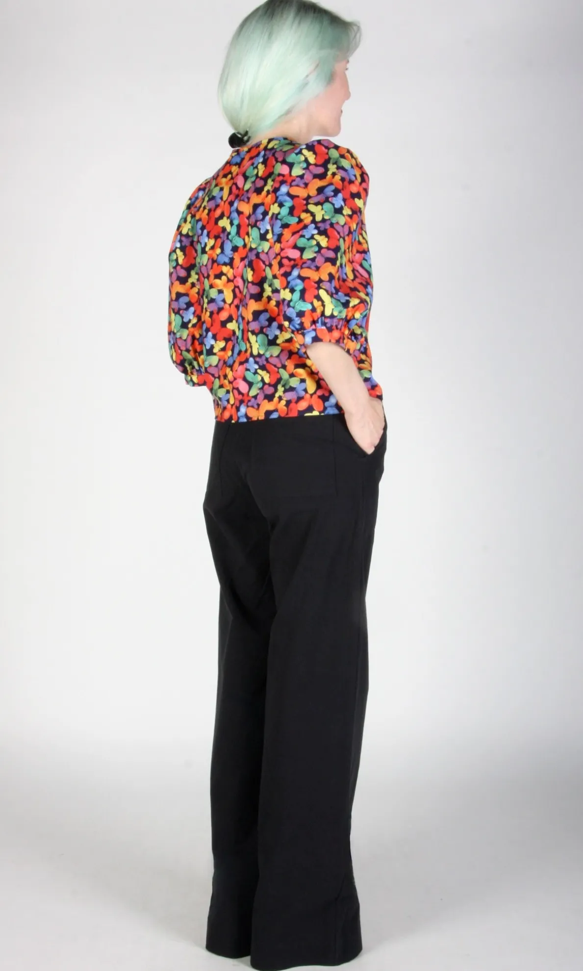 Serin Blouse - Lepidoptera