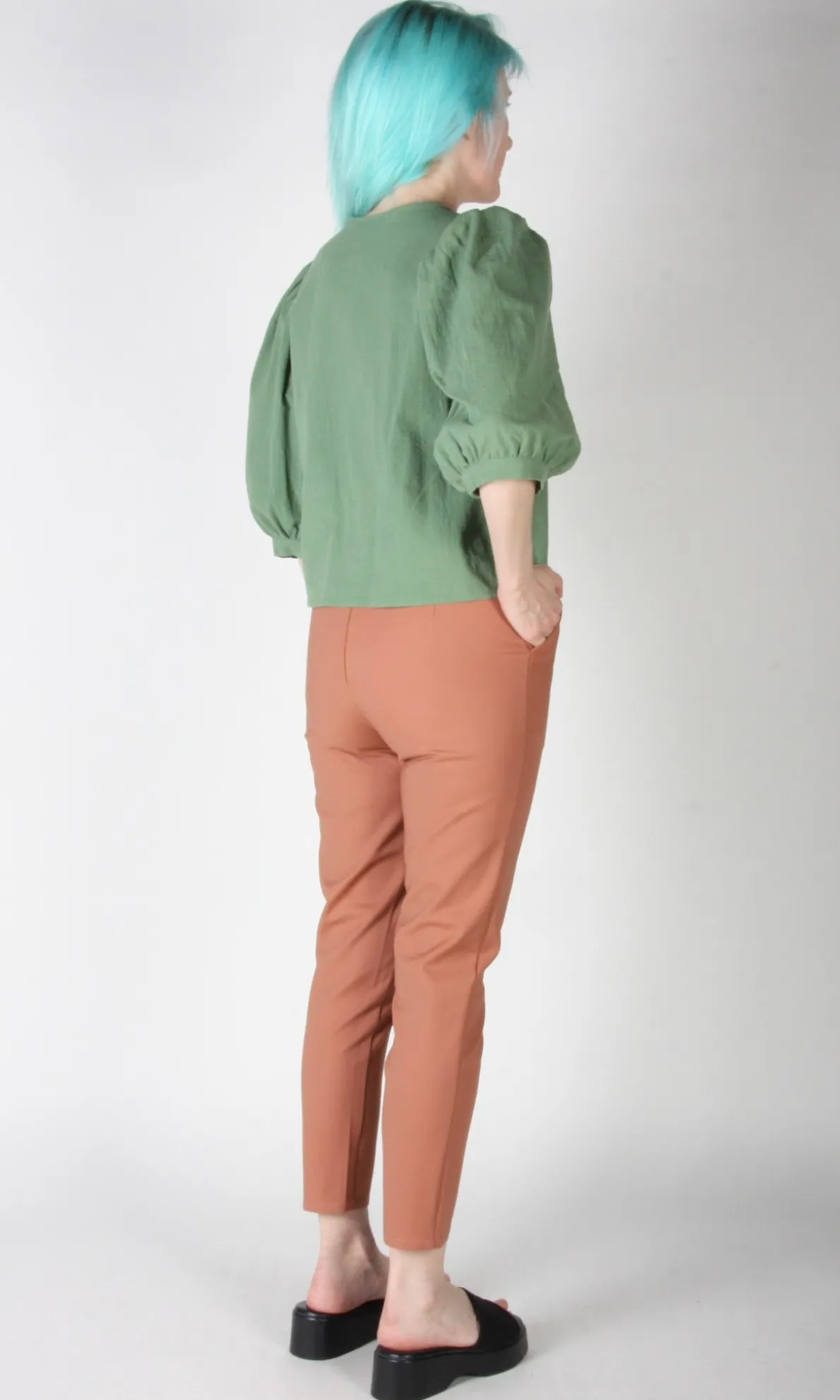 Serin Blouse - Sage