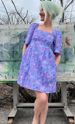 Swamp Angel Dress - Aster