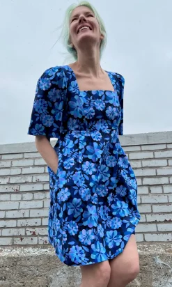 Swamp Angel Dress - Larkspur