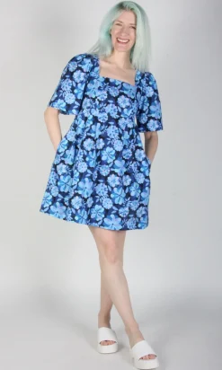 Swamp Angel Dress - Larkspur