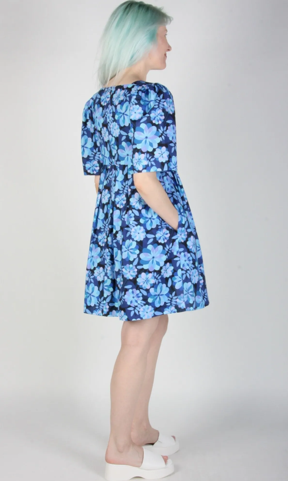 Swamp Angel Dress - Larkspur
