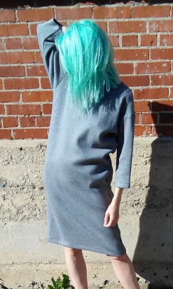 Synallaxe Dress - Grey