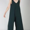 Tawny Pipit Jumpsuit - Forest Green