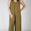 Tawny Pipit Jumpsuit - Golden Moss