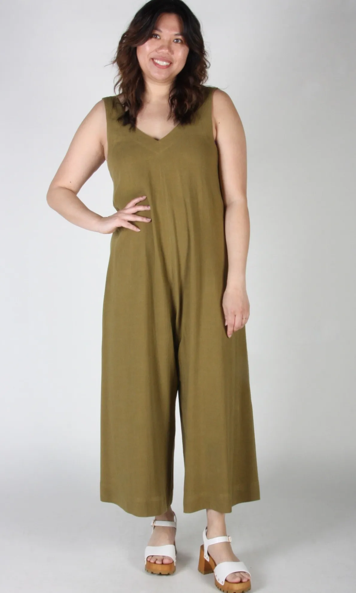 Tawny Pipit Jumpsuit - Golden Moss