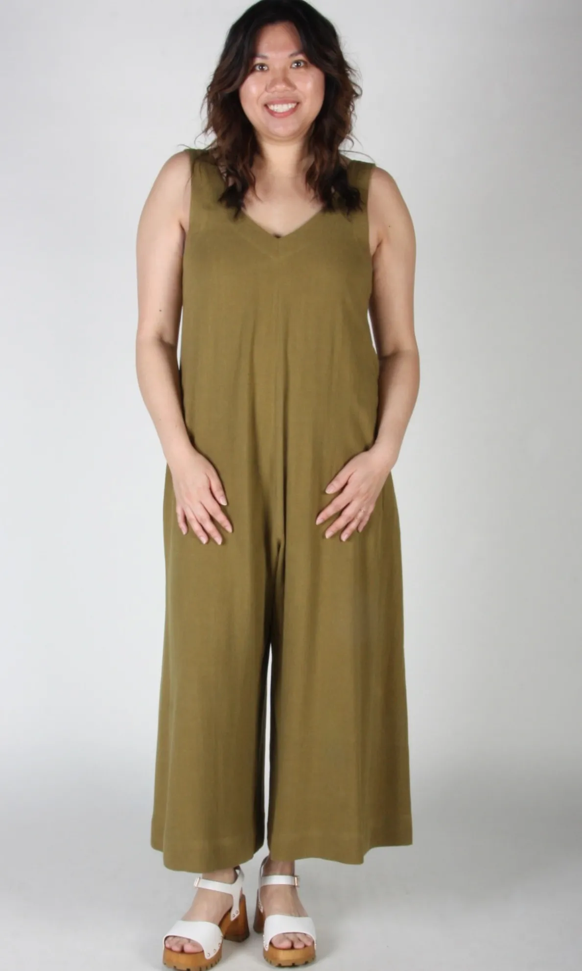 Tawny Pipit Jumpsuit - Golden Moss